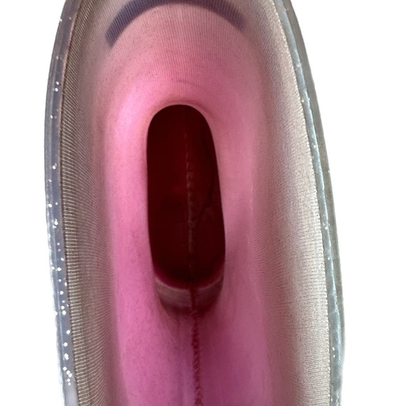 Element Girls Pink Ombré Glitter Waterproof Rain Boots Size 12 - Picture 5 of 7